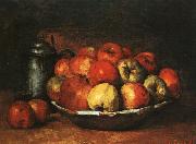 Still Life with Apples and Pomegranates Gustave Courbet